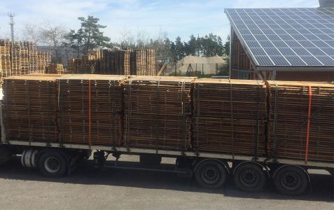 Thermo-traitement Vacwood D - Le Frêne - Expédition - Ecolwood